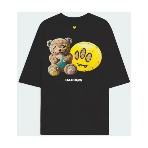 Barrow - Tops > T-Shirts - Black - Barrow - Modalova