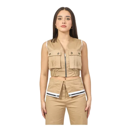 Jackets > Vests - - Gaëlle Paris - Modalova