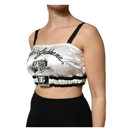 Tops > Sleeveless Tops - - Dolce & Gabbana - Modalova