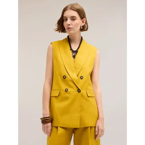 Motivi - Jackets > Vests - Yellow - Motivi - Modalova