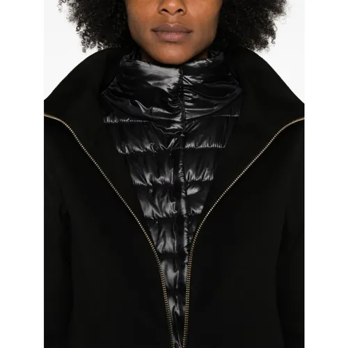 Herno - Coats > Parkas - Black - Herno - Modalova