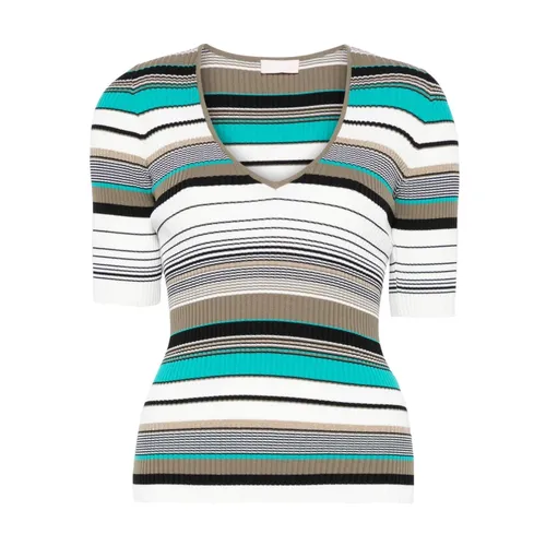 Knitwear > V-neck Knitwear - - Liu Jo - Modalova