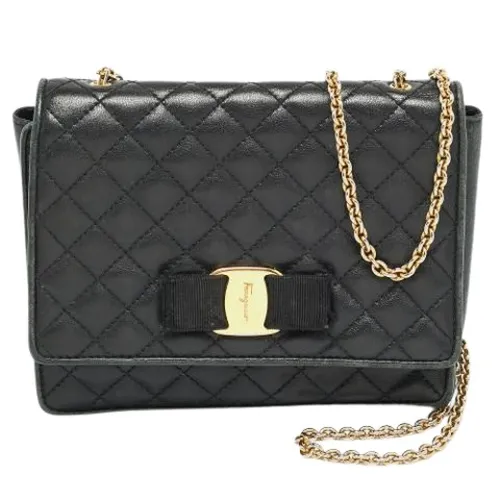 Pre-owned > Pre-owned Bags > Pre-owned Cross Body Bags - - Salvatore Ferragamo Pre-owned - Modalova