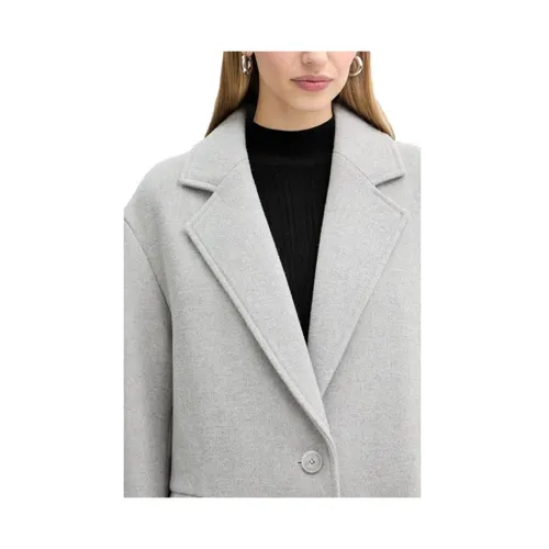 Coats > Single-Breasted Coats - - Hugo - Modalova