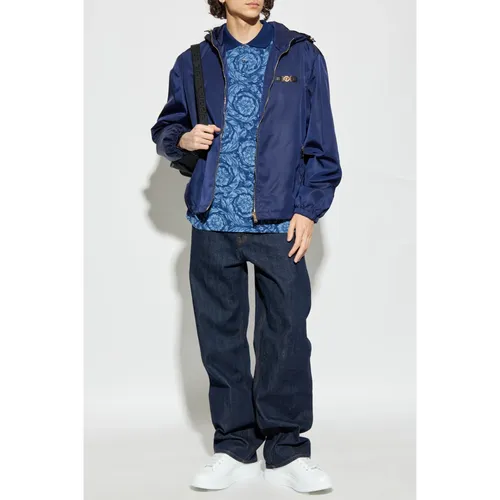 Tops > Polo Shirts - - Versace - Modalova