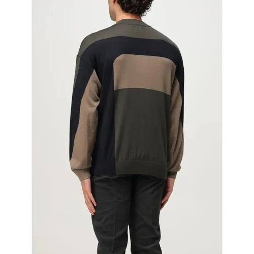 Knitwear > Round-neck Knitwear - - Emporio Armani - Modalova