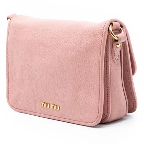 Pre-owned > Pre-owned Bags > Pre-owned Cross Body Bags - - Miu Miu Pre-owned - Modalova