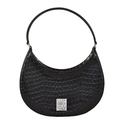 Msgm - Bags > Handbags - Black - Msgm - Modalova
