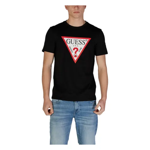 Guess - Tops > T-Shirts - Black - Guess - Modalova