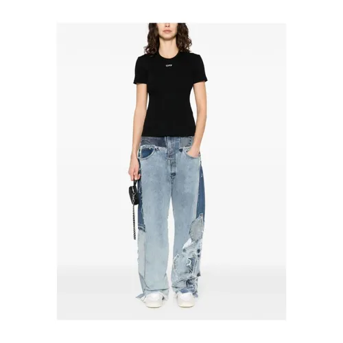 Tops > T-Shirts - - Off White - Modalova
