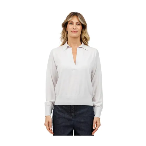 Knitwear > V-neck Knitwear - - Alpha Studio - Modalova
