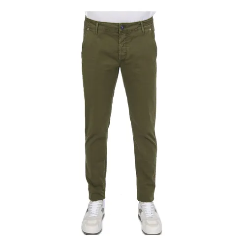 Trousers > Slim-fit Trousers - - Hand Picked - Modalova