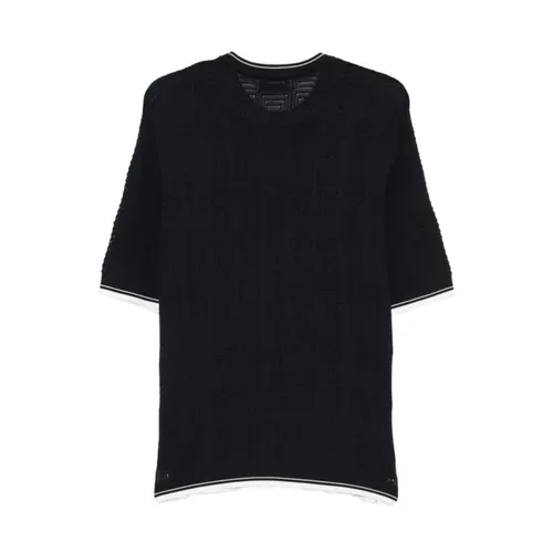 Laneus - Tops > T-Shirts - Blue - Laneus - Modalova
