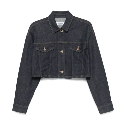 Jackets > Denim Jackets - - Blugirl - Modalova