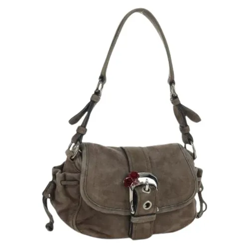 Pre-owned > Pre-owned Bags > Pre-owned Shoulder Bags - - Miu Miu Pre-owned - Modalova