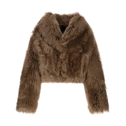 Jackets > Faux Fur & Shearling Jackets - - Blancha - Modalova