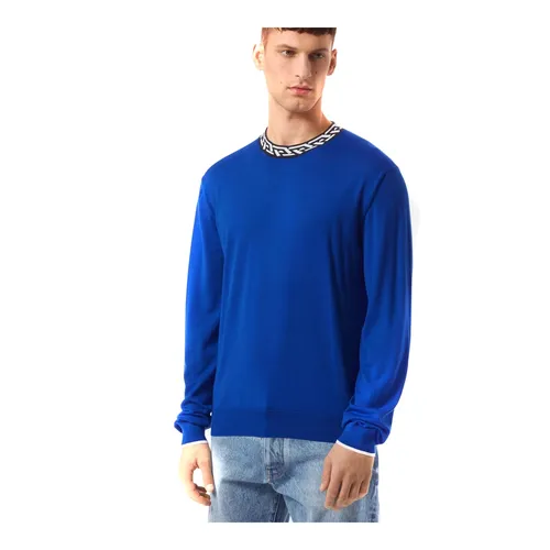 Knitwear > Round-neck Knitwear - - Versace - Modalova