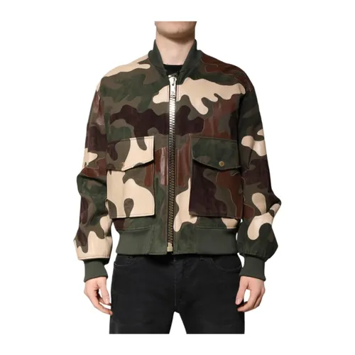 Jackets > Bomber Jackets - - Dolce & Gabbana - Modalova