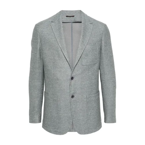 Canali - Jackets > Blazers - Gray - Canali - Modalova