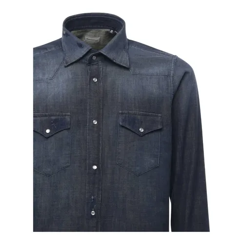 Shirts > Denim Shirts - - Sartorio Napoli - Modalova