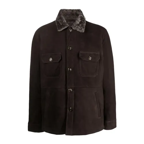 Jackets > Light Jackets - - Barba Napoli - Modalova