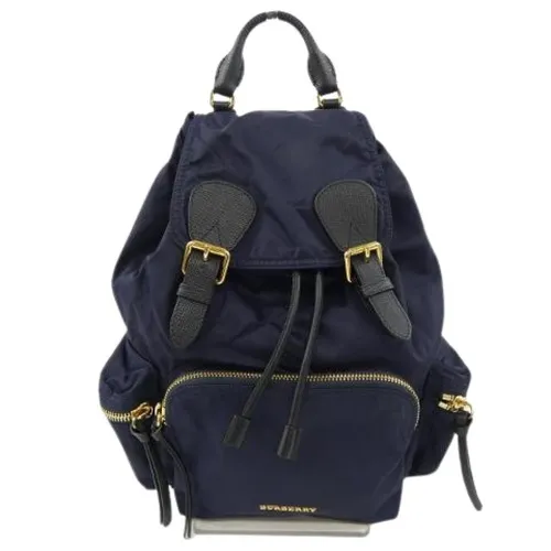 Pre-owned > Pre-owned Bags > Pre-owned Backpacks - - Burberry Vintage - Modalova
