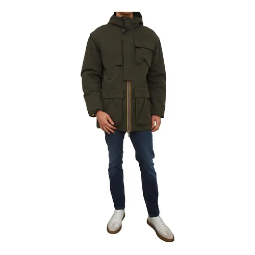 K-Way - Coats > Parkas - Green - K-Way - Modalova