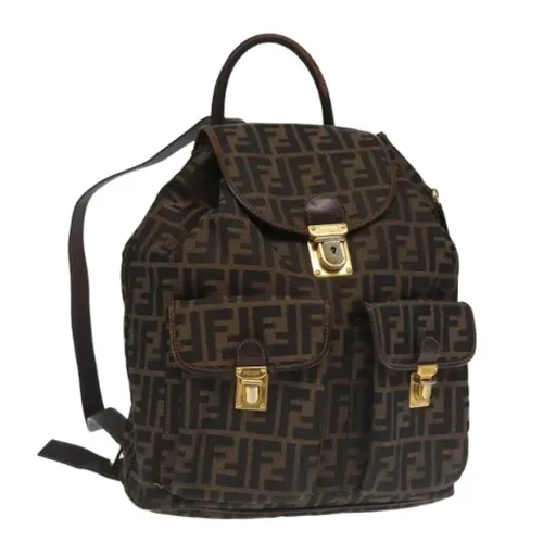 Pre-owned > Pre-owned Bags > Pre-owned Backpacks - - Fendi Vintage - Modalova