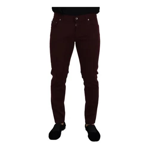 Trousers > Chinos - - Dolce & Gabbana - Modalova