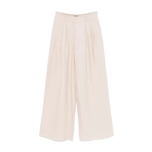 Trousers > Wide Trousers - - Giorgio Armani - Modalova