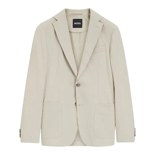 Hugo - Jackets > Blazers - Beige - Hugo - Modalova