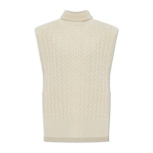 Alaïa - Jackets > Capes - Beige - Alaïa - Modalova