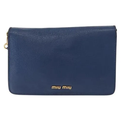 Pre-owned > Pre-owned Bags > Pre-owned Cross Body Bags - - Miu Miu Pre-owned - Modalova