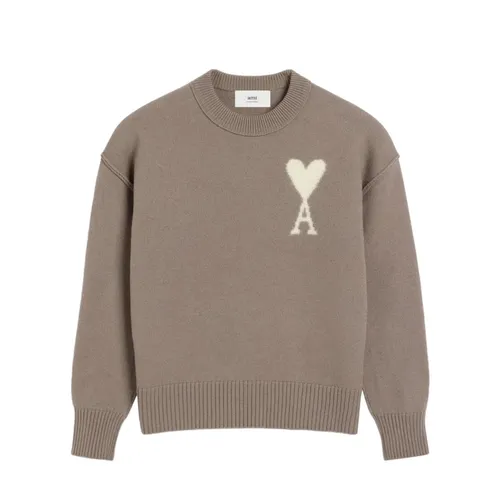 Knitwear > Round-neck Knitwear - - Ami Paris - Modalova