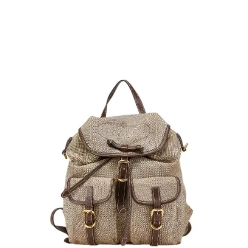 Pre-owned > Pre-owned Bags > Pre-owned Backpacks - - Prada Vintage - Modalova