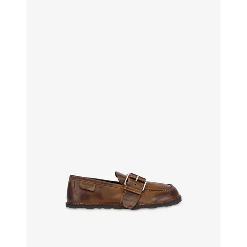 Shoes > Flats > Loafers - - Moschino - Modalova