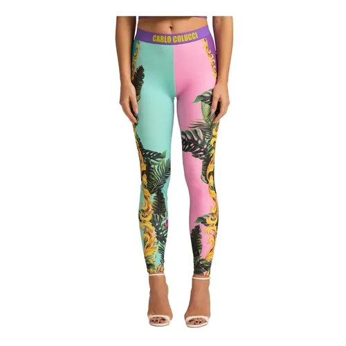 Trousers > Leggings - - Carlo Colucci - Modalova