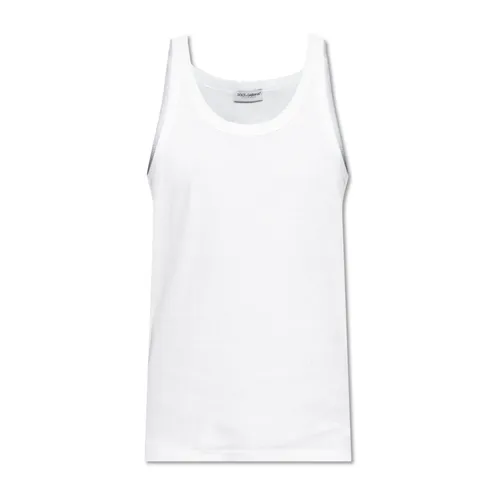 Tops > Sleeveless Tops - - Dolce & Gabbana - Modalova