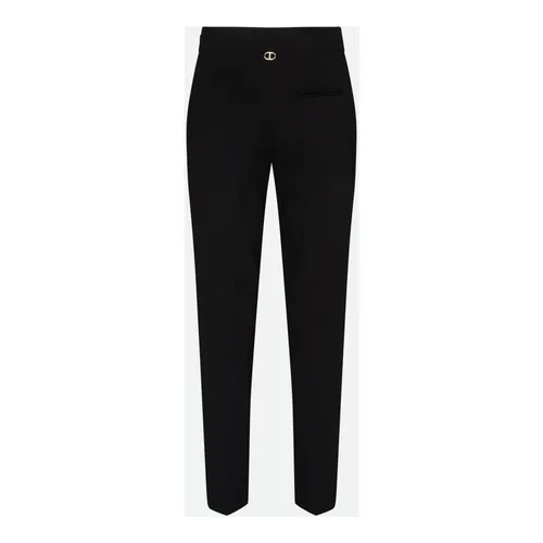 Trousers > Slim-fit Trousers - - Twinset - Modalova