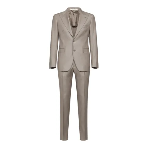 Suits > Suit Sets > Single Breasted Suits - - Tagliatore - Modalova