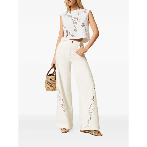 Tops > Sleeveless Tops - - Twinset - Modalova