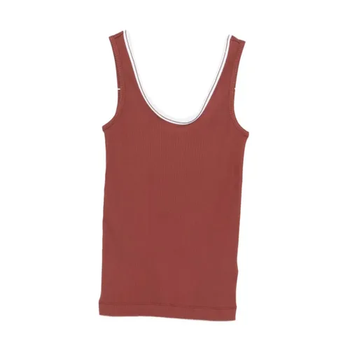 Tops > Sleeveless Tops - - Brunello Cucinelli - Modalova