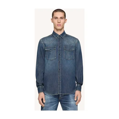 Shirts > Denim Shirts - - Dondup - Modalova