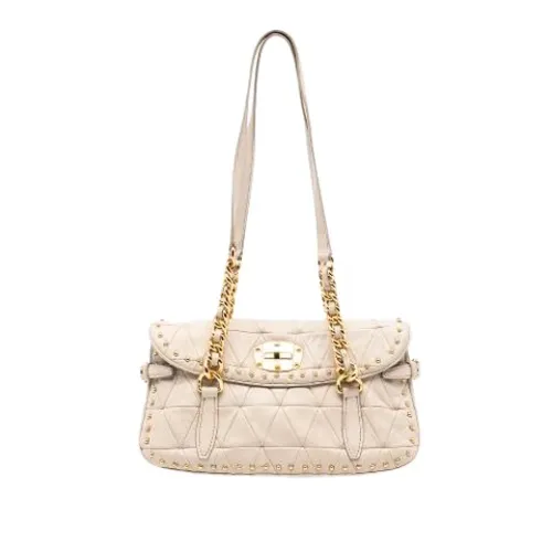 Pre-owned > Pre-owned Bags > Pre-owned Shoulder Bags - - Miu Miu Pre-owned - Modalova