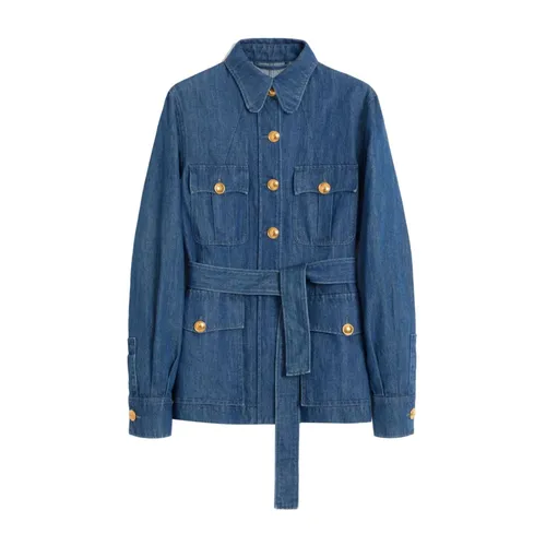 Jackets > Denim Jackets - - Valentino Garavani - Modalova
