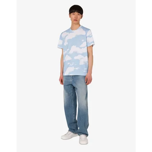 Moschino - Tops > T-Shirts - Blue - Moschino - Modalova