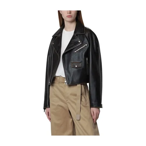 Jackets > Leather Jackets - - Halfboy - Modalova