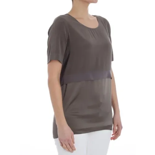 Kangra - Tops > T-Shirts - Brown - Kangra - Modalova