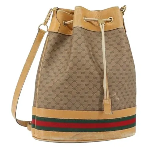 Pre-owned > Pre-owned Bags > Pre-owned Bucket Bags - - Gucci Vintage - Modalova