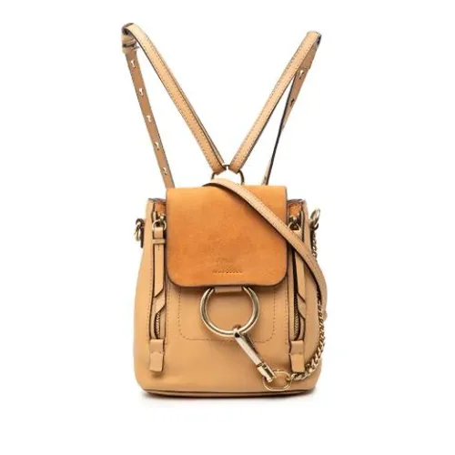 Pre-owned > Pre-owned Bags > Pre-owned Backpacks - - Chloé Pre-owned - Modalova